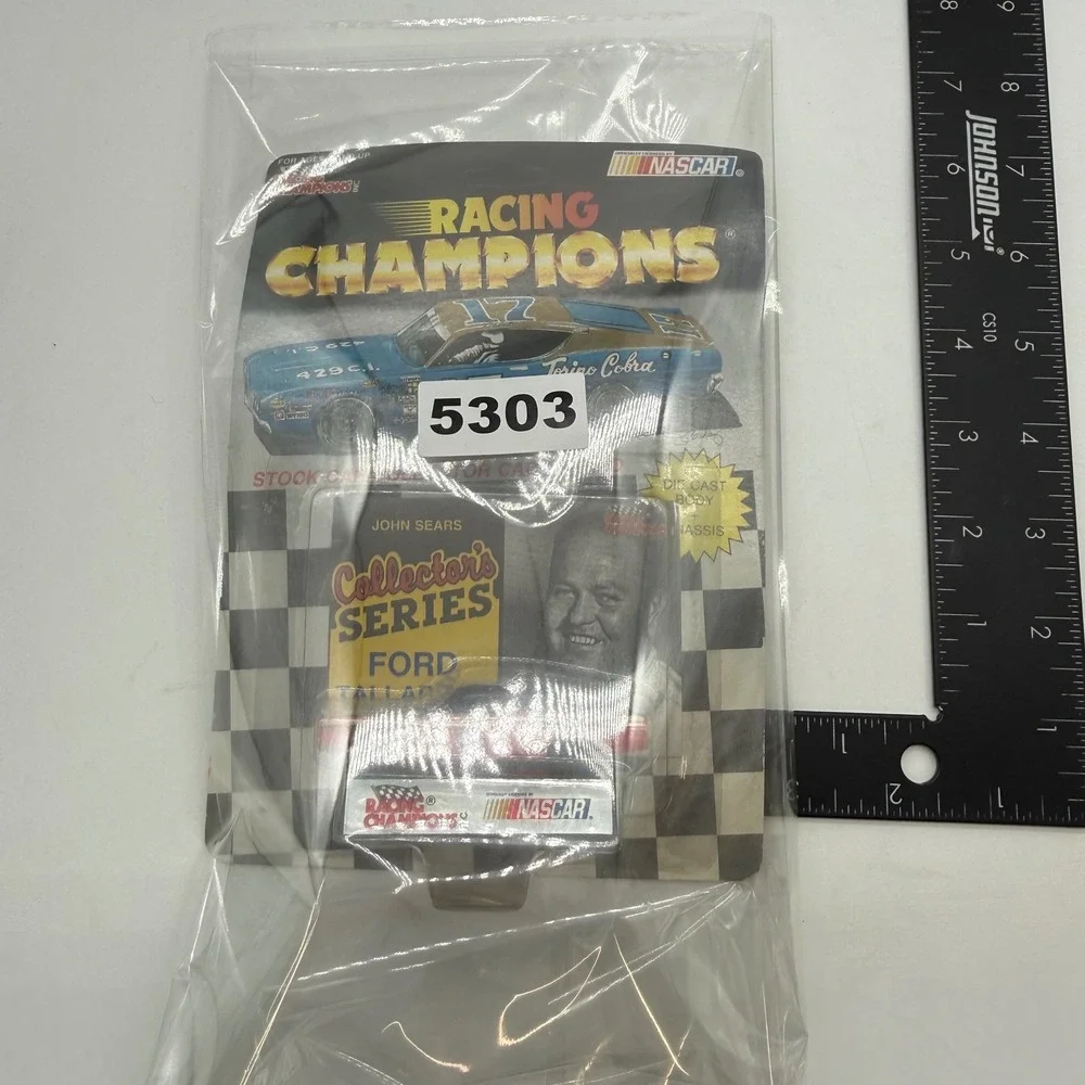 Racing Champions packaging shows